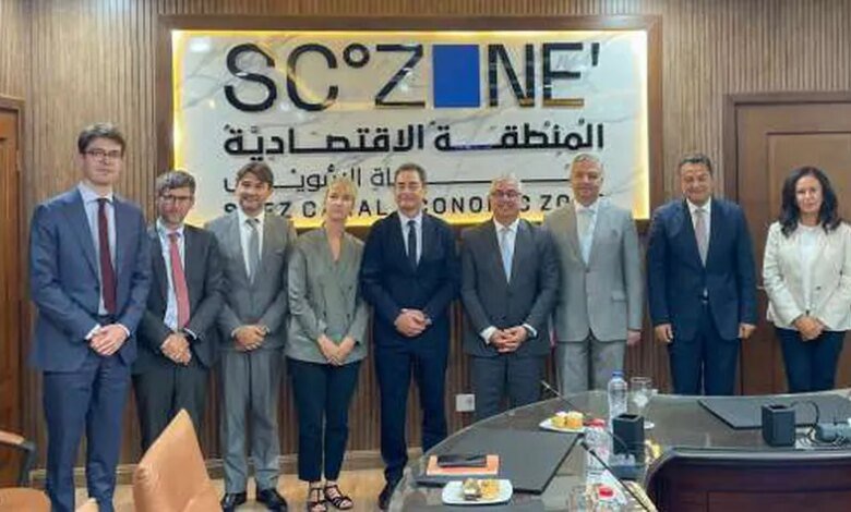 رئيس اقتصادية قناة السويس يبحث إمكانية التعاون في مجال الوقود الأخضر مع فرنسا - اقتصاد