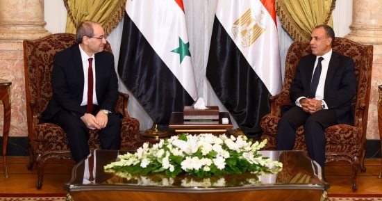 وزير خارجية سوريا لنظيره المصرى: نثمن دور مصر الكبير فى استضافة السوريين